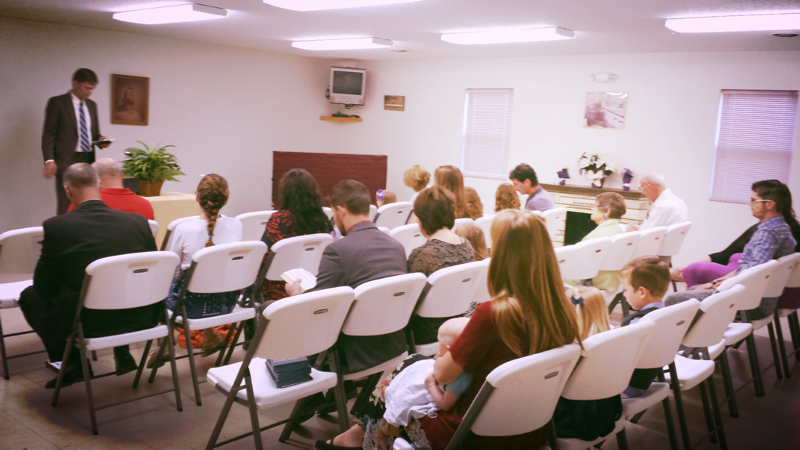 Evangelist Jonathan Barber was our first guest speaker.