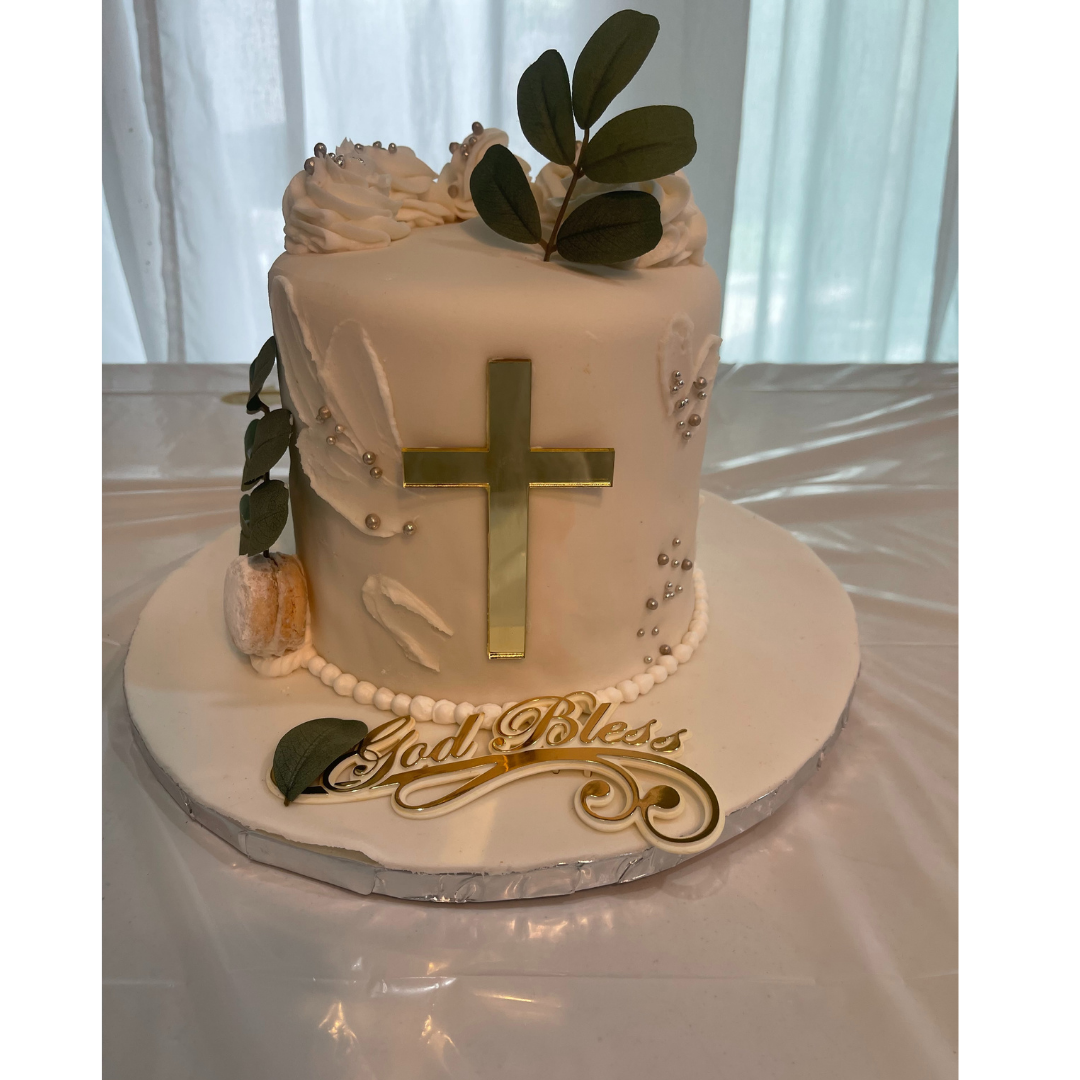 Baptism Cake 