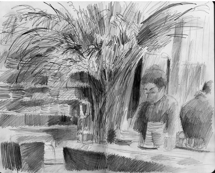 Club Gascon Servery (Pencil)