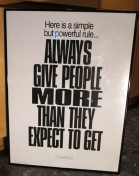 Words "We Live By"  ....................... A&M provides