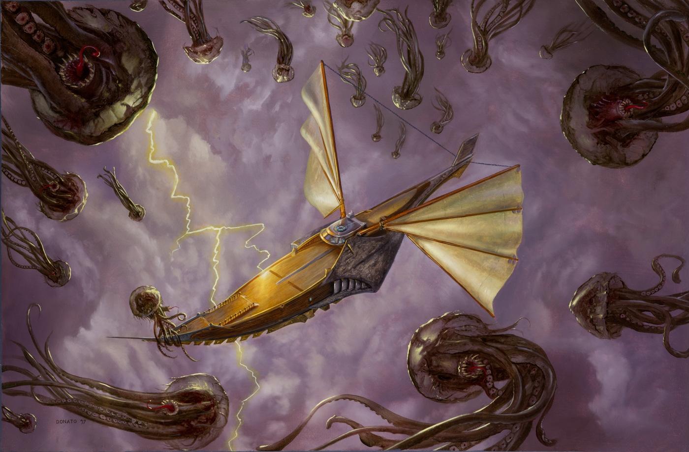 The Weatherlight
19" x 29"  Oil on Panel 1997
Advertisement 