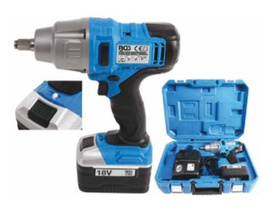 Pistola de impacto a batería | 520 Nm | máx. 2.000 rpm | 18 V