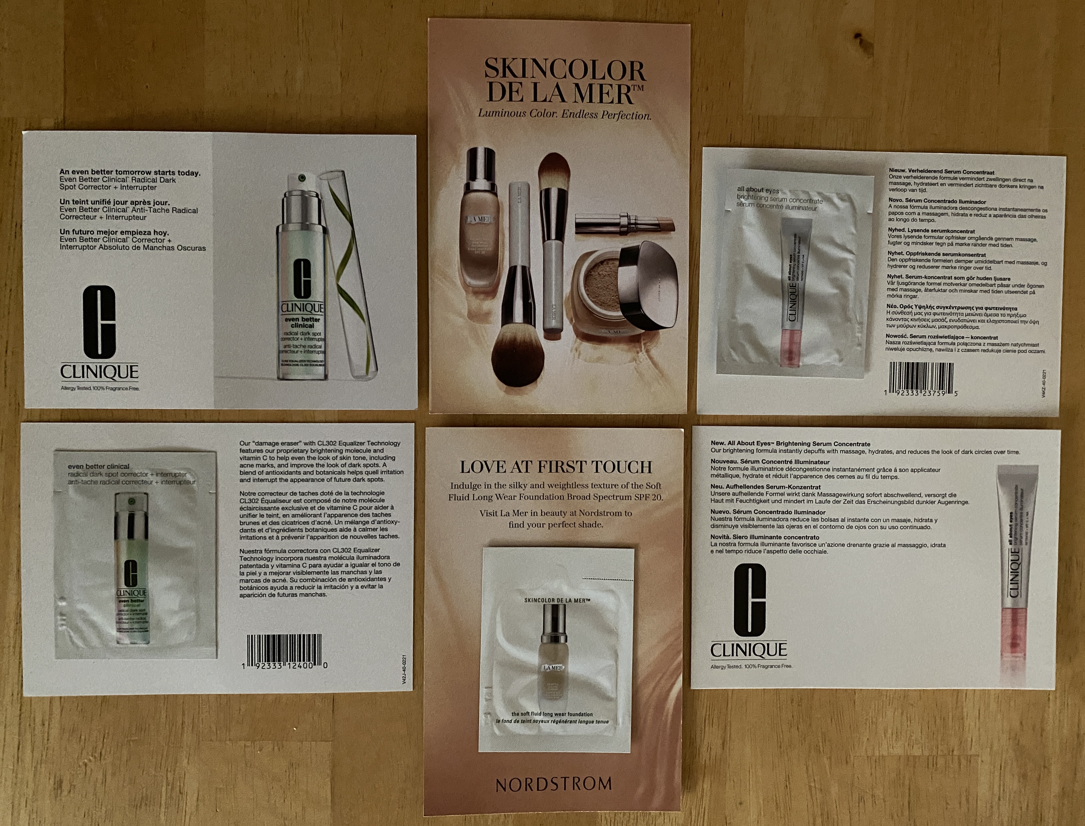 Packette on Sample Card