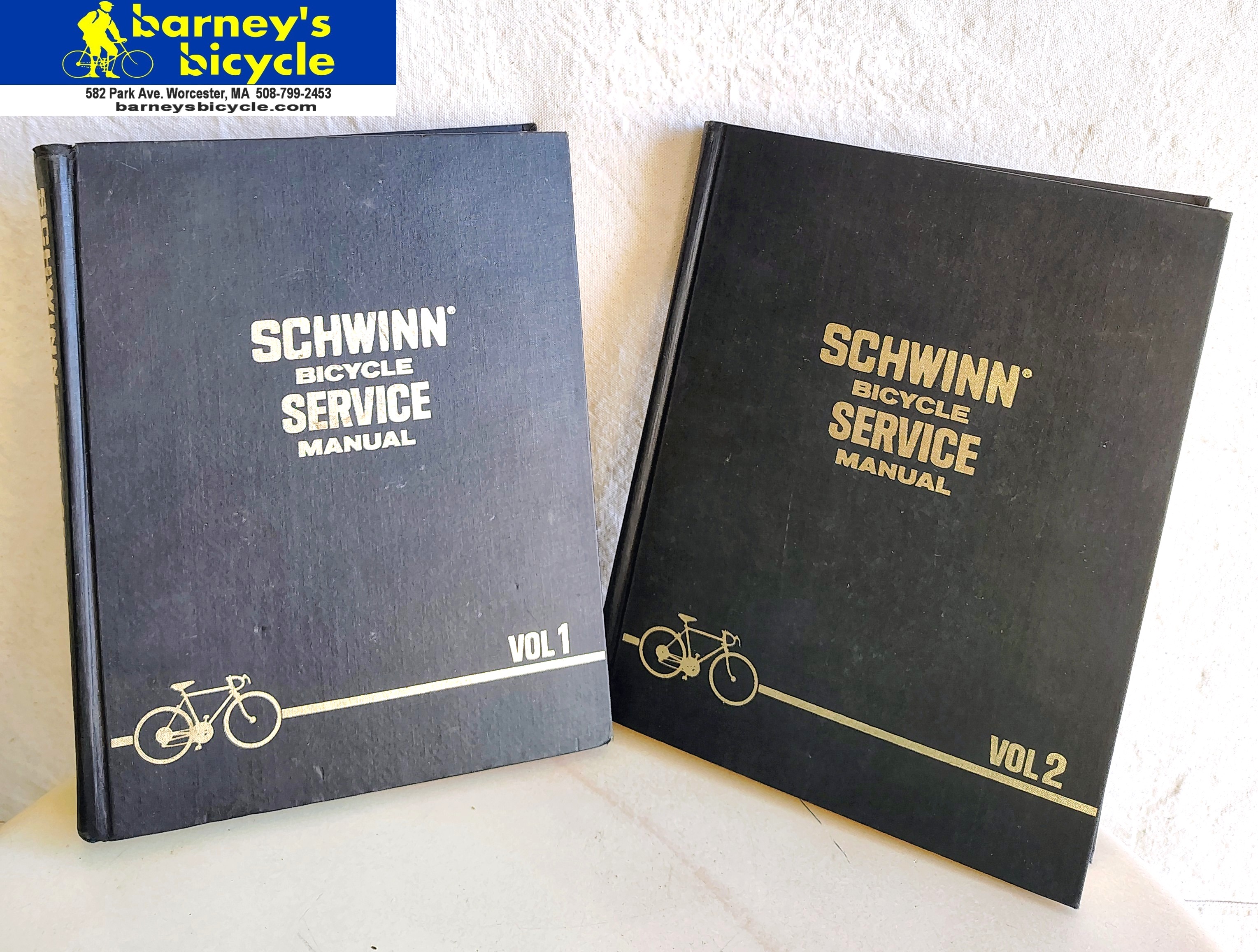 Schwinn Bicycle Service Manual 
VOL 1 '69-'72/ VOL 2 '69-'70
Used: $99.00 Pair
