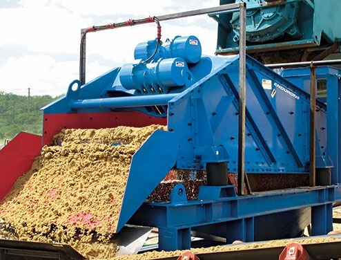 ARVI -CRIBA DESHIDRATADORA (La arena sale con un bajo contenido de humedad)