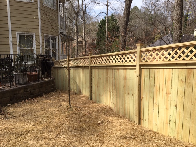 6' PT DIAMOND LATTICE TOP PRIVACY