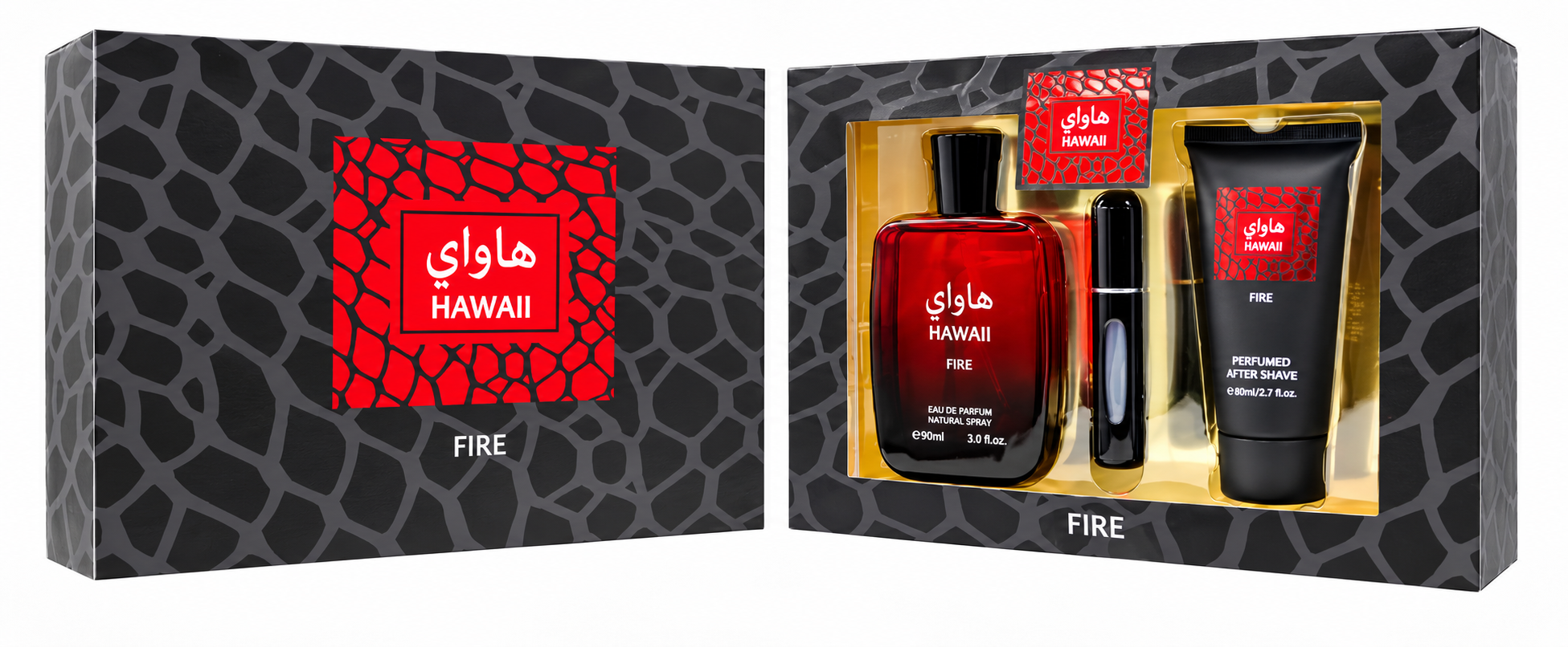 HAWAII FIRE 
3PC SET FOR MEN
12 SETS/CASE