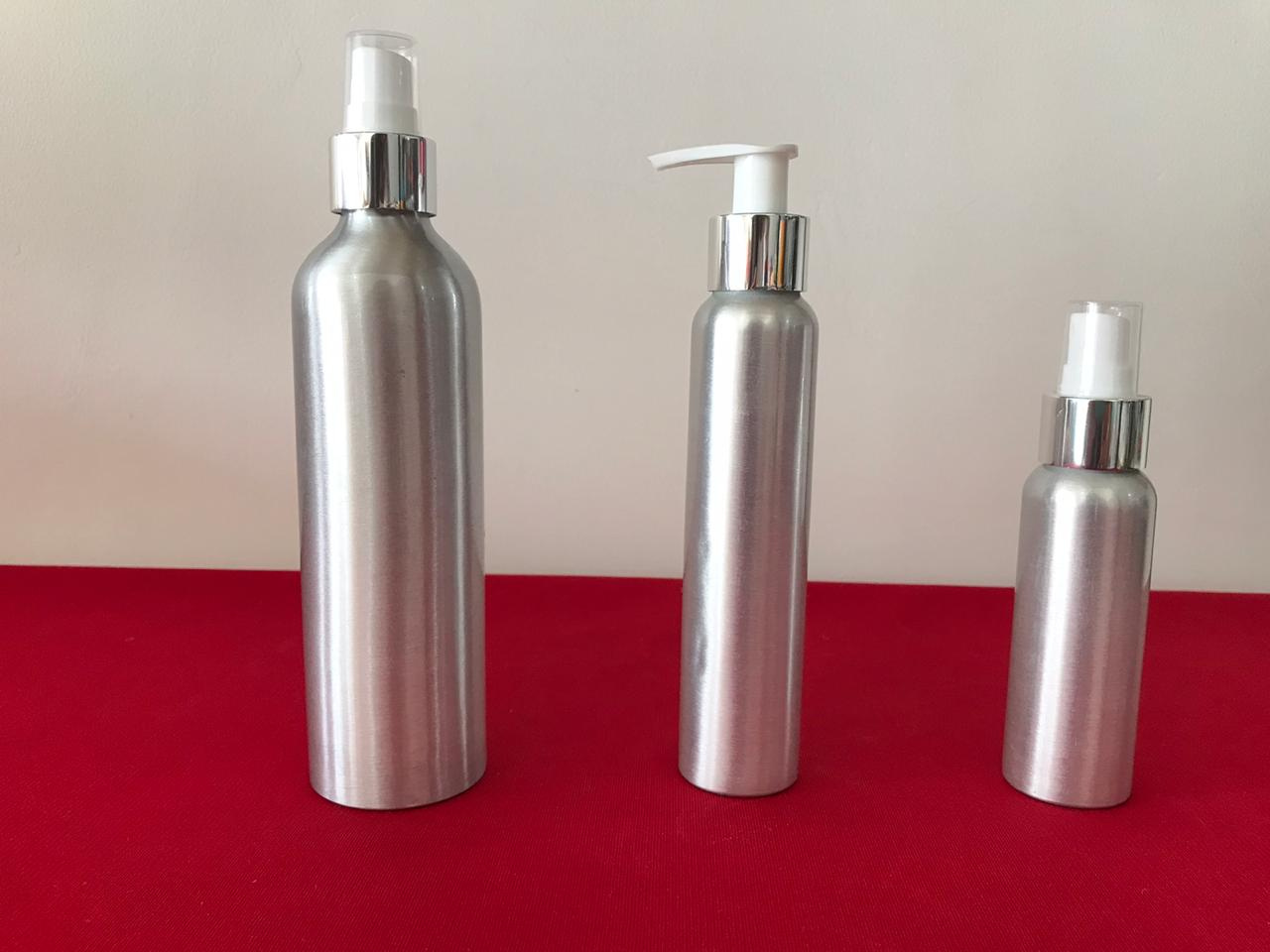 BOTELLAS ALUMINIO 30, 80, 120 Y 250 ML.