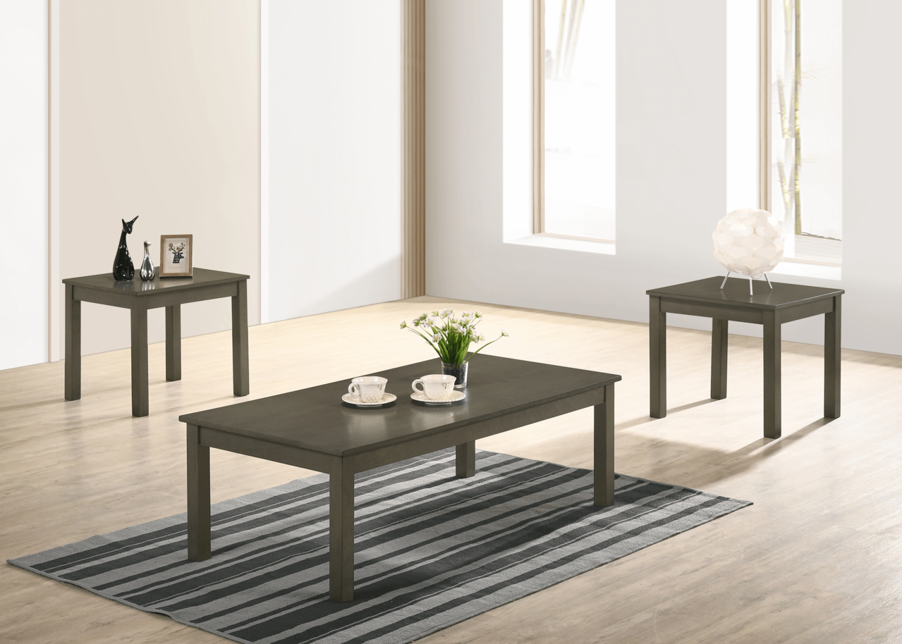 Pierce Grey Coffee Table Set 4117-GY