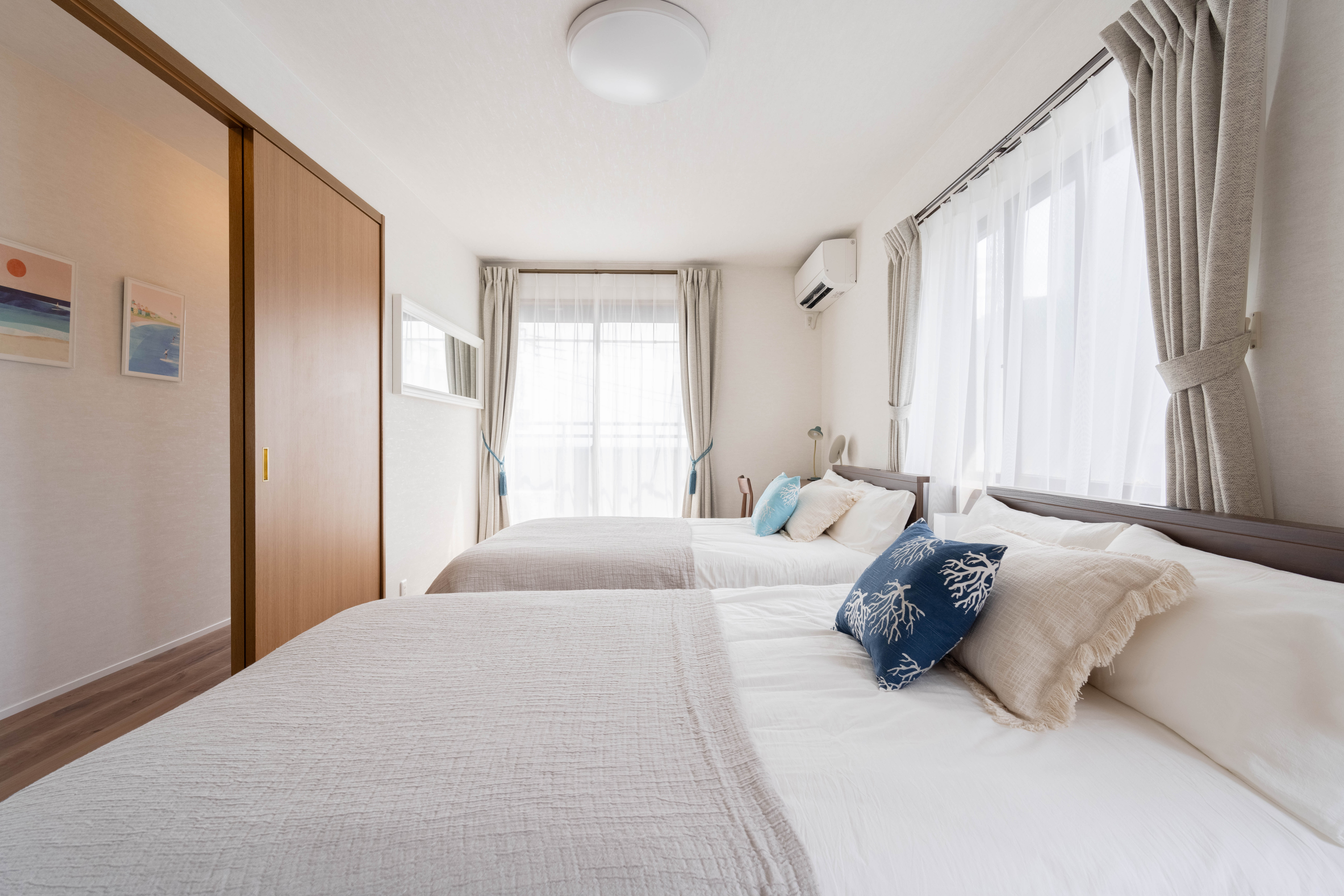 3F bedroom space for 4 people