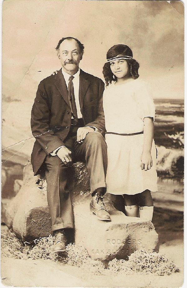 Bill Handy and Hope - Chappaquiddeick Wampanoag