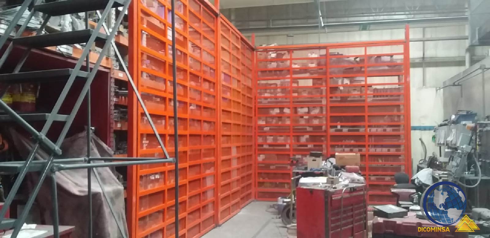 PROTECCIONES PARA RACKS DE HERRAMIENTA