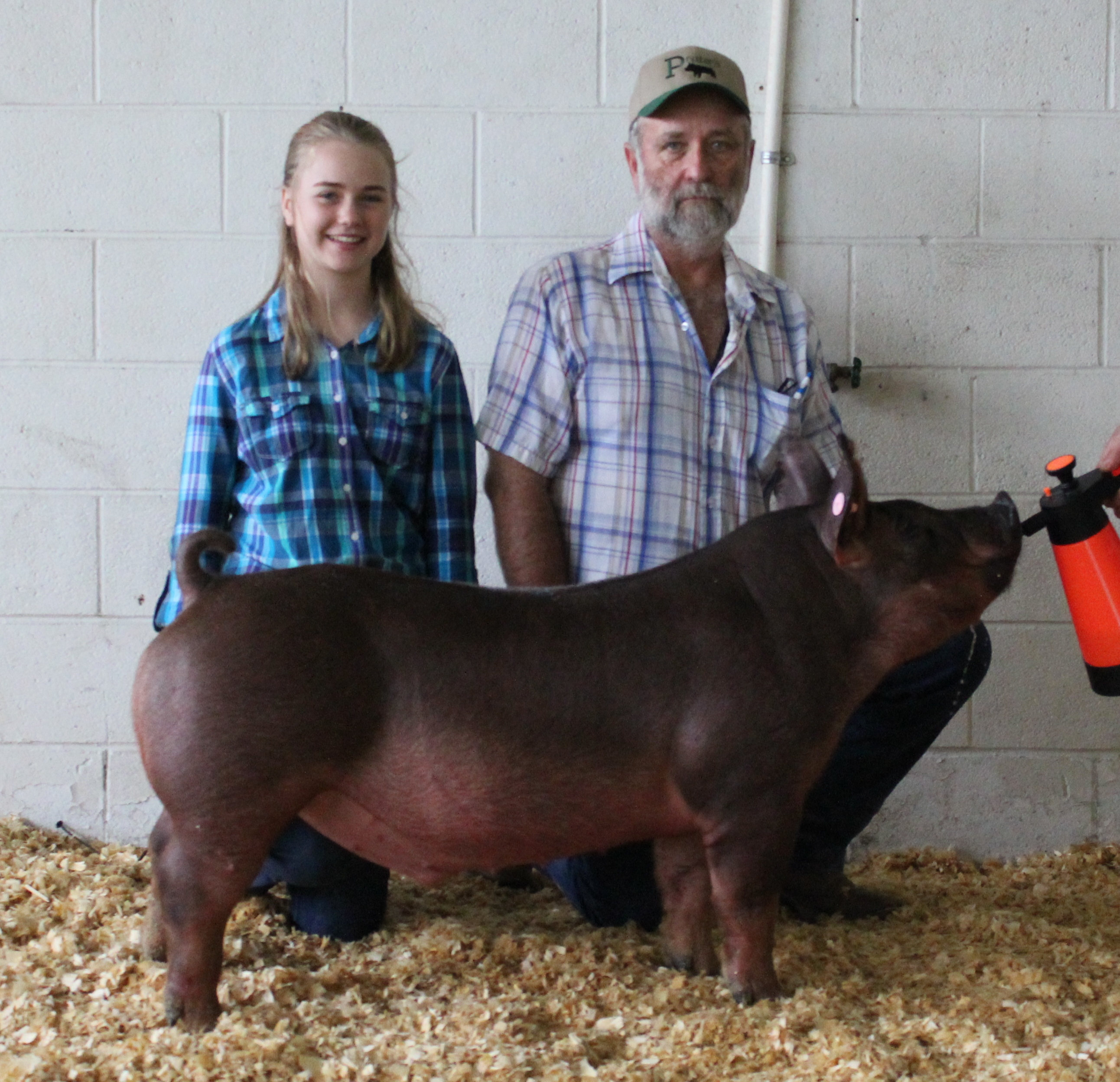 Hannah Sanders
2018 Tennessee State Fair
Champion Duroc Barrow