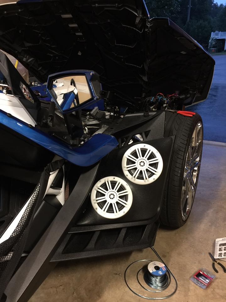 polaris slingshot sound system