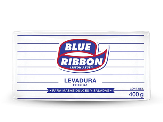 660  |  Levadura Blue Ribbon Fresca
Caja de 9.6 kg
( 24 paquetes de 400 g)