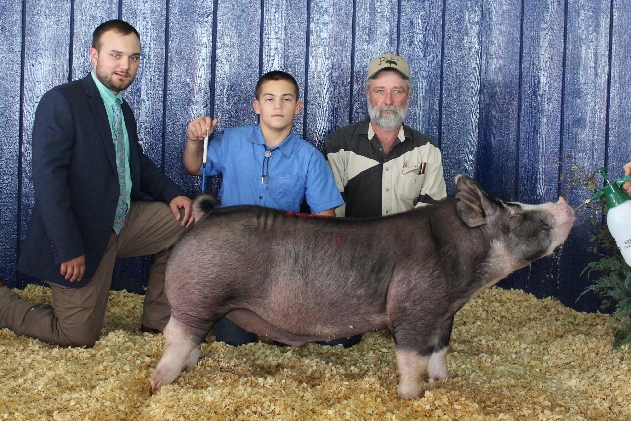 Kalan Lusk
2017 Tennessee State Fair
Champion Berkshire Barrow