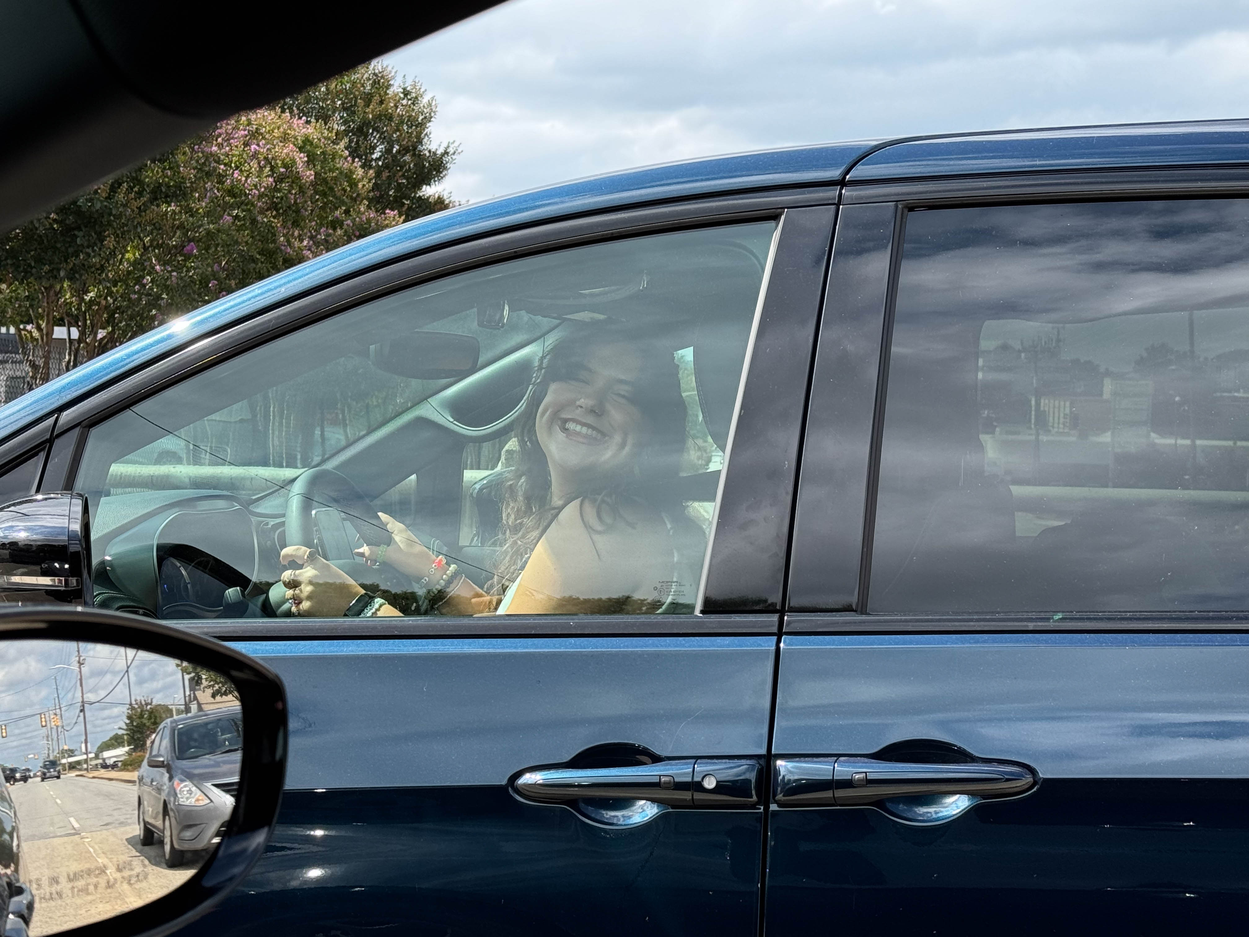 Now, I'm a professional driver...of a minivan.