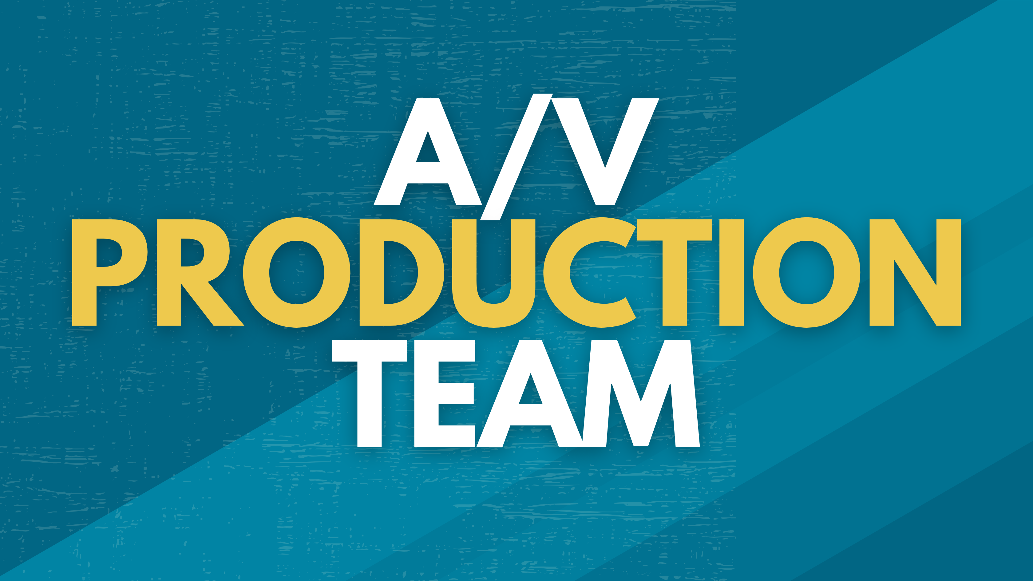  This TEAM is ideal for individuals with spiritual gifts of helps, service and administration.