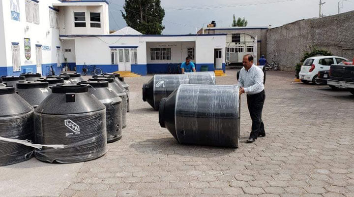 Sistema Municipal de Agua Potable y Alcantarillado de Jerez, Zacatecas - TINACOS
