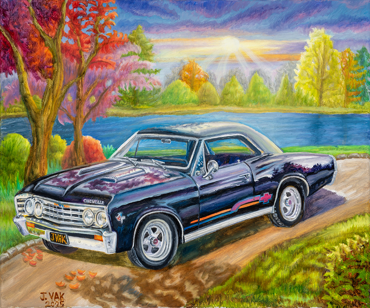 1967 Chevelle
20 X 24 Original Oil
$2500
2025