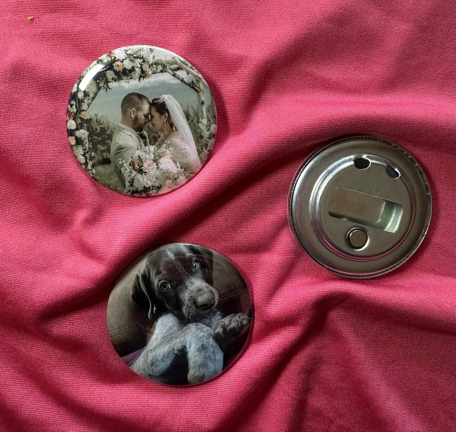 Sample of our magnetic bottle openers. Sample of our magnetic bottle openers.