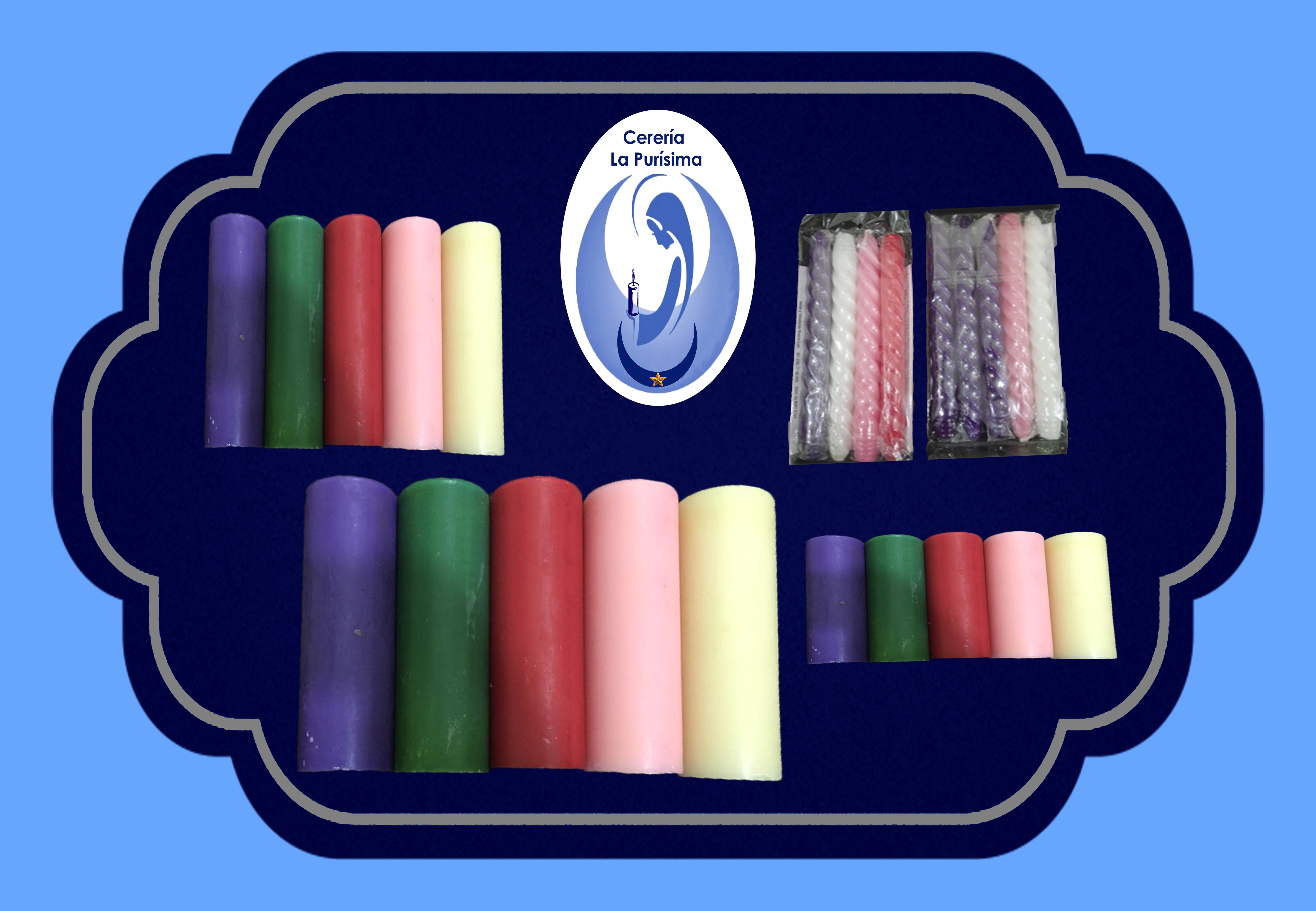 Cirios y Velas para Adviento