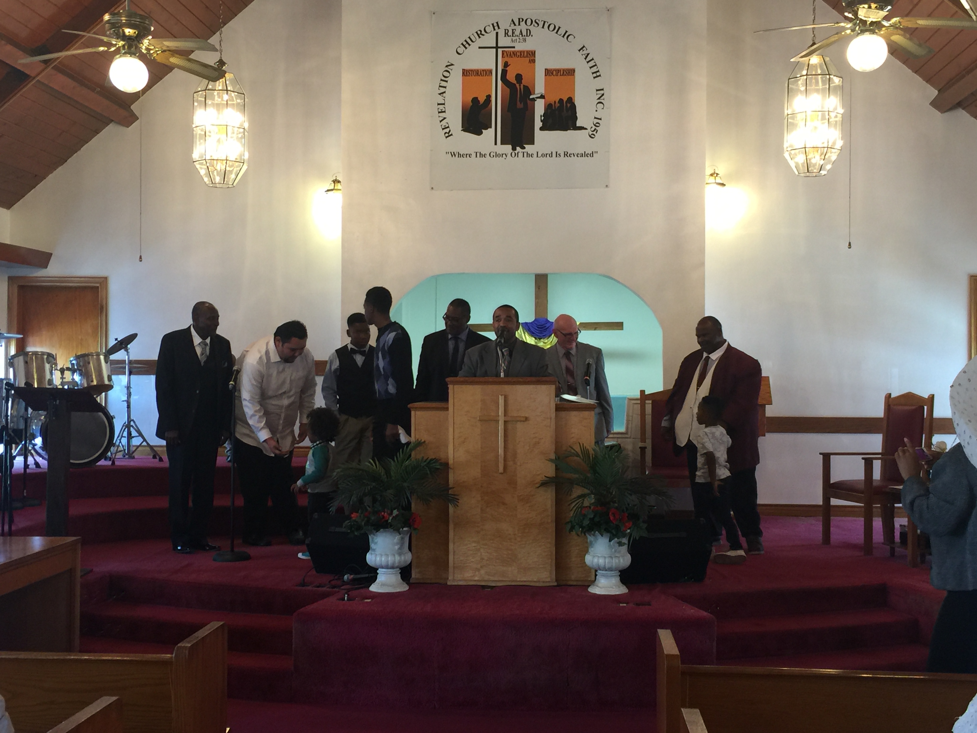 "Mancave" praise team