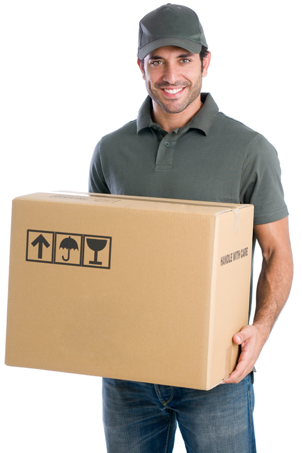 Worker With Box