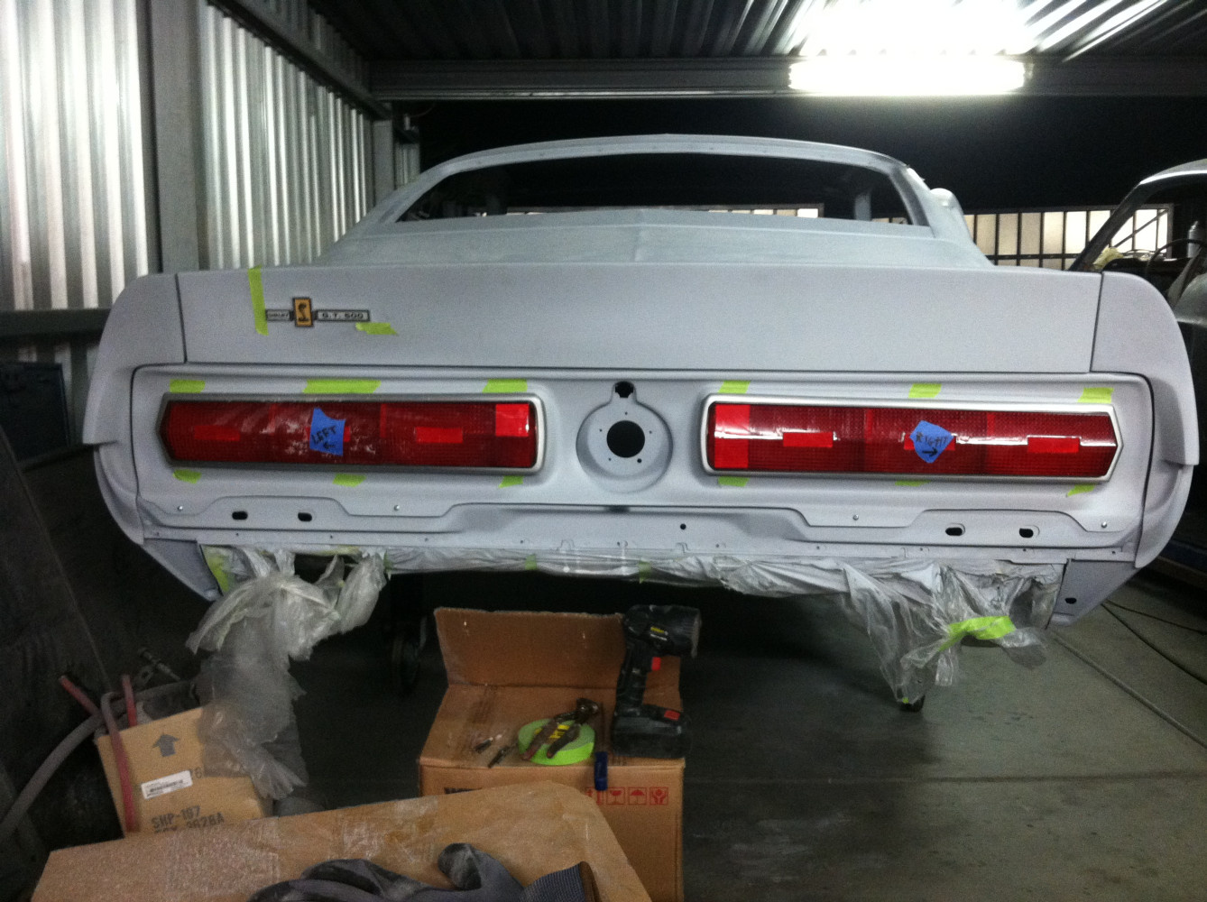 Make tail lights fit