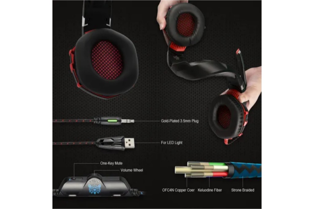 K2 PRO
AUDIFONO GAMER 