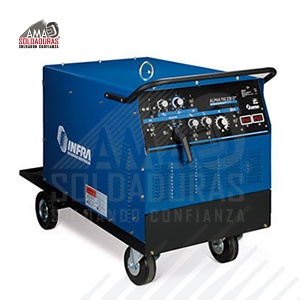 ALPHATIG 230 D

Categoría: Proceso TIG GTAW
Trabajo: Industrial
Alimentación: 220 V
Rango de amperaje de soldadura: 5-230 A, CA/CD
Ciclo de trabajo: 40%
Suelda con: Soldadura con electrodo revestido (SMAW) de corriente alterna y directa hasta un diámetro de 5/32” (4.0 mm). Soldadura TIG (GTAW) con corriente alterna y directa.