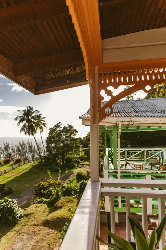 St. Lucia View From Balcony