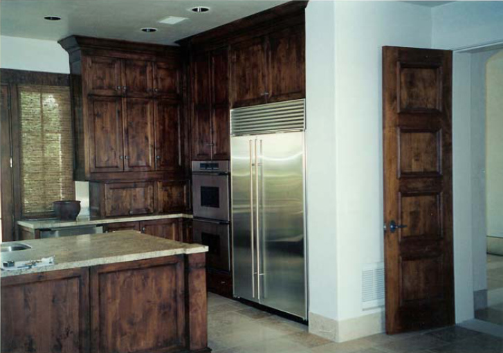 Custom Wood Kitchen