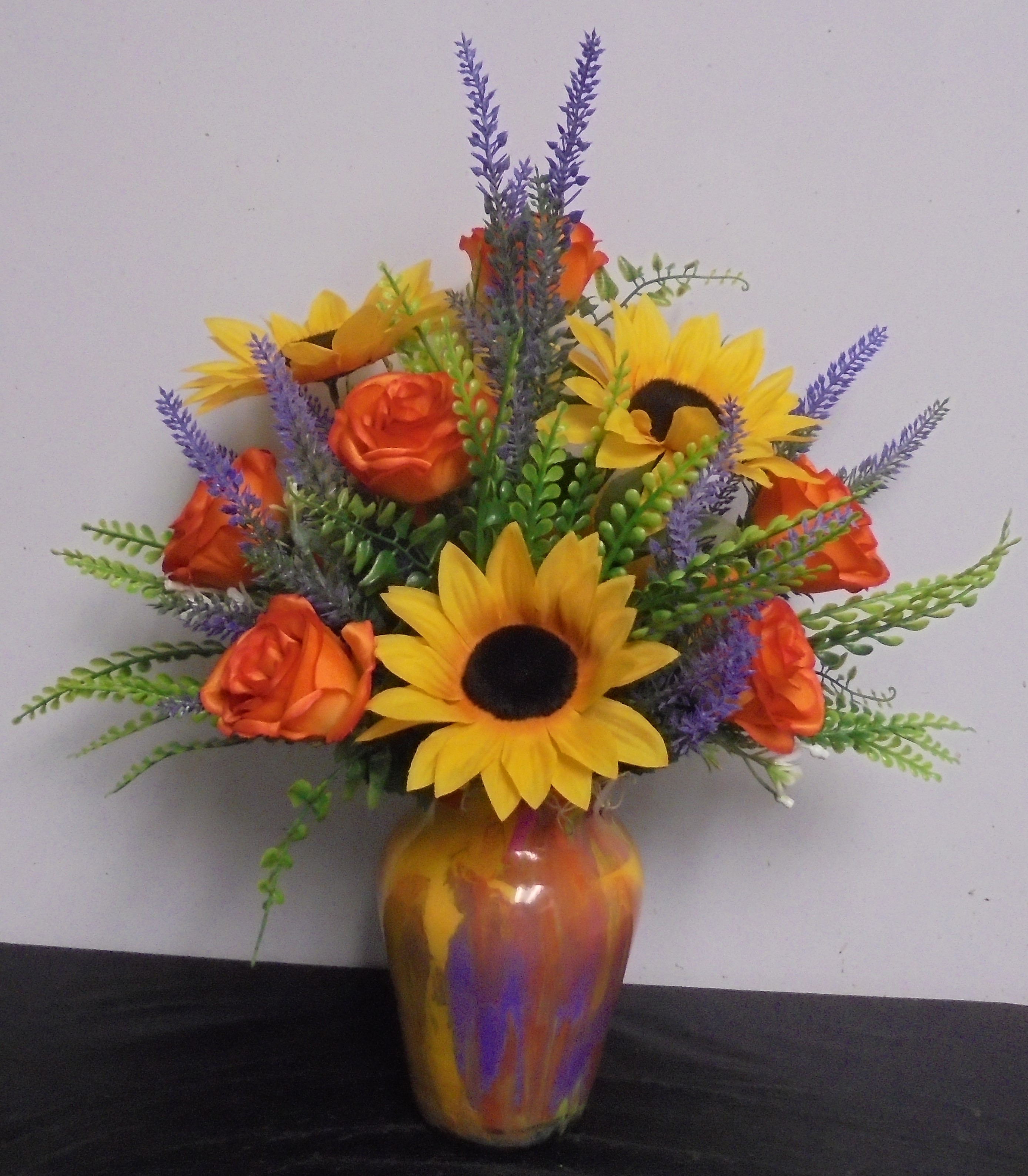 (1A) "Silk" Vase Arrangement
$32.50