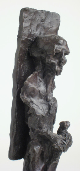 Black Knight Detail (chess piece) 
Bronze
Artist: Bill Girard, Royal Oak, MI
Formerly collection of Allen Abramson
Photo courtesy of Ken Weikal, Farmington Hills, MI. 