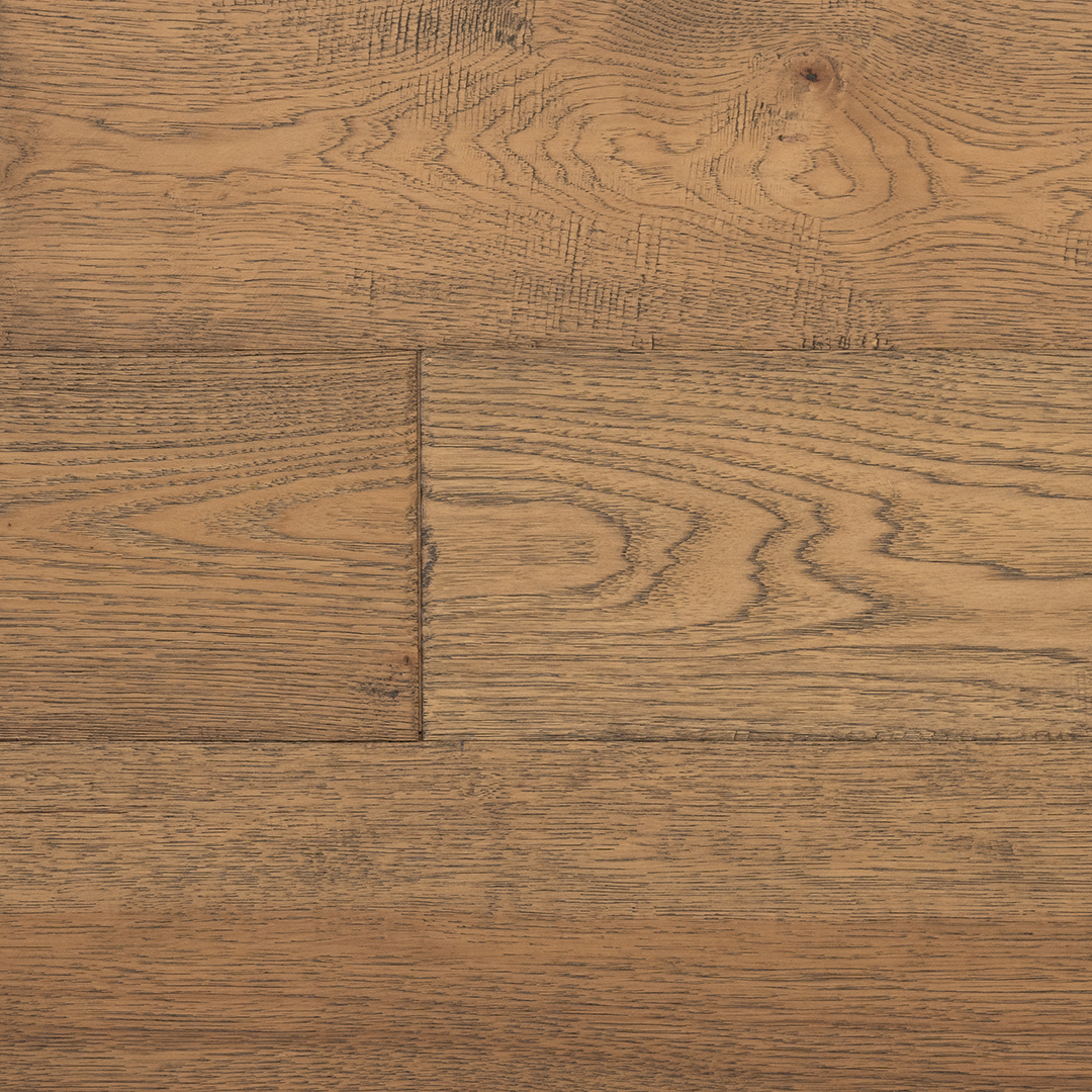 English Forest Collection Hickory Carmel
Width 7 1/2 in. - Thickness 1/2 in. with 2 mm Sawn Cut Face
Length Random up to 6 1/3 ft.
Finish: UV cured urethane