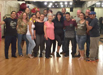 Salsa Class group picture 