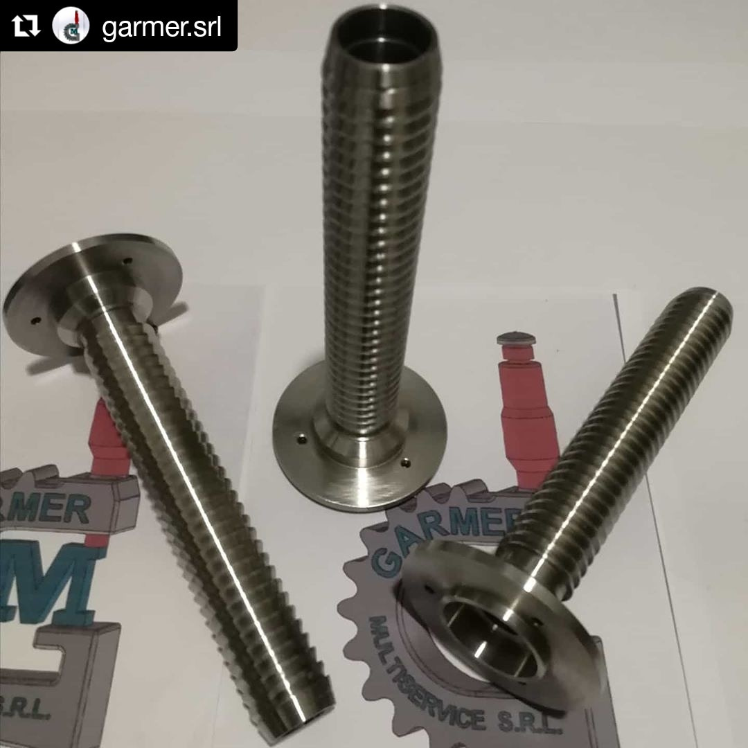 CONJUNTO MANDRINO EN ACERO INOXIDABLE