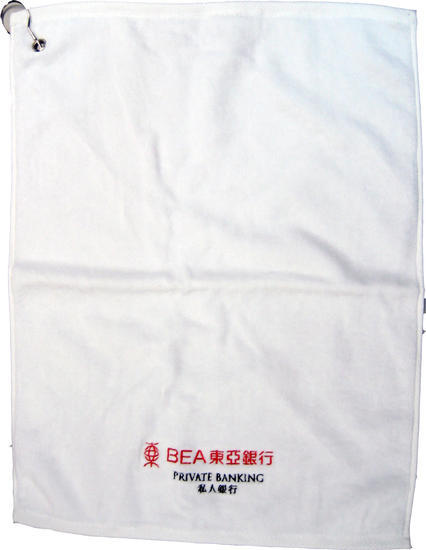 Golf Towel with Metal Hook