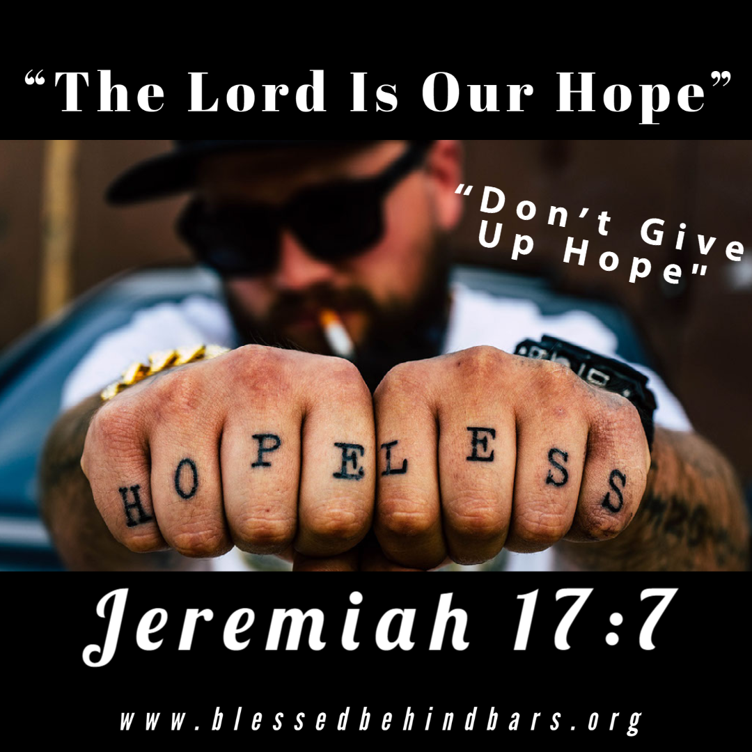 Don't lose hope!