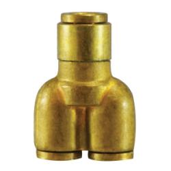 Brass PTC Union Y
