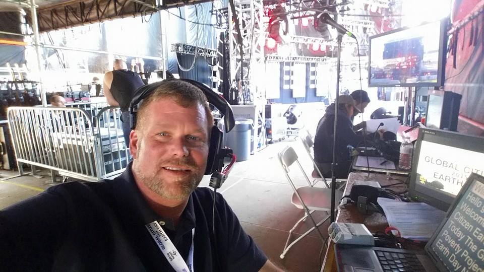 Matt Burton Backstage