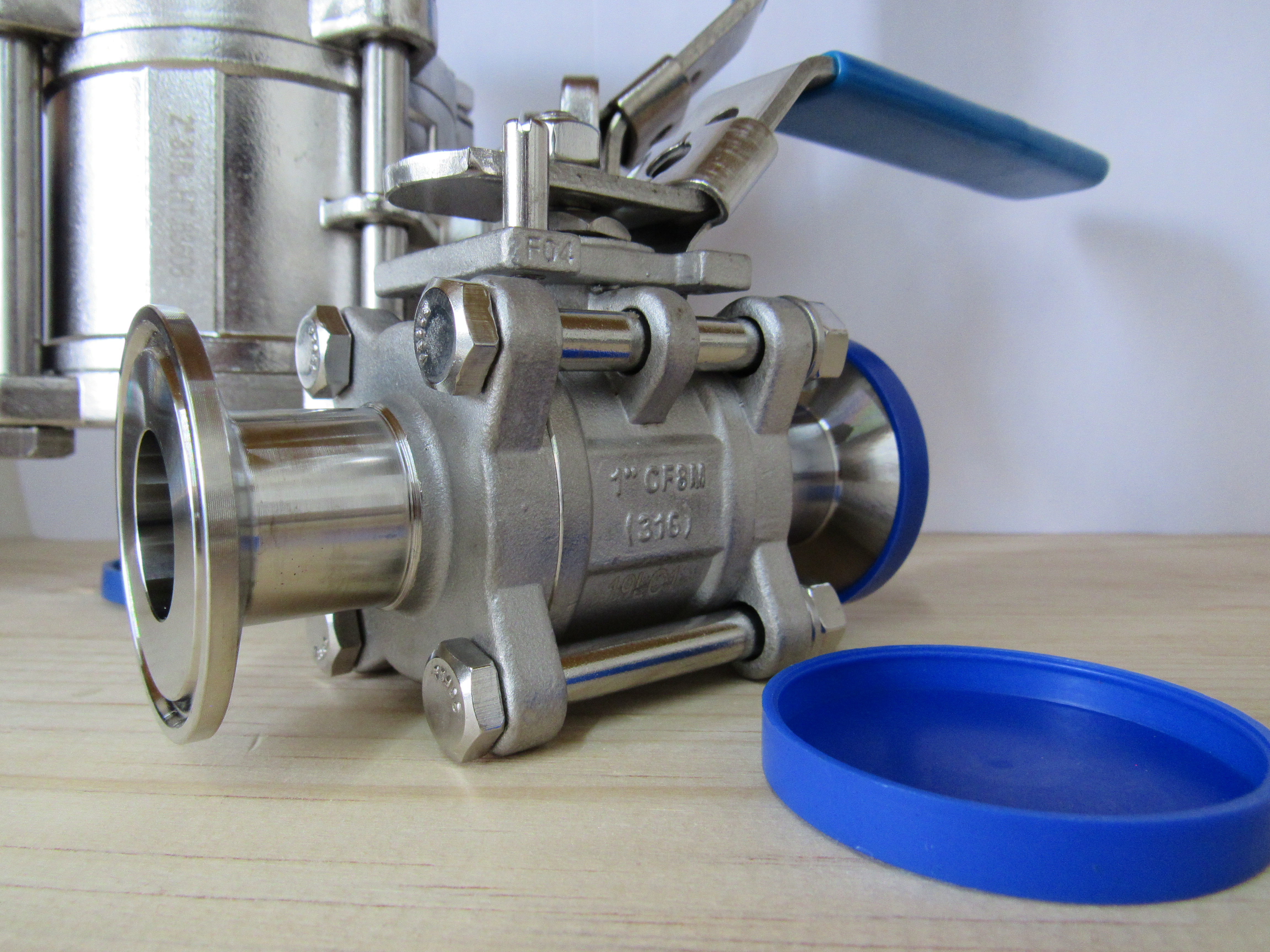 VALVULA BOLA SANITARIA CLAMP