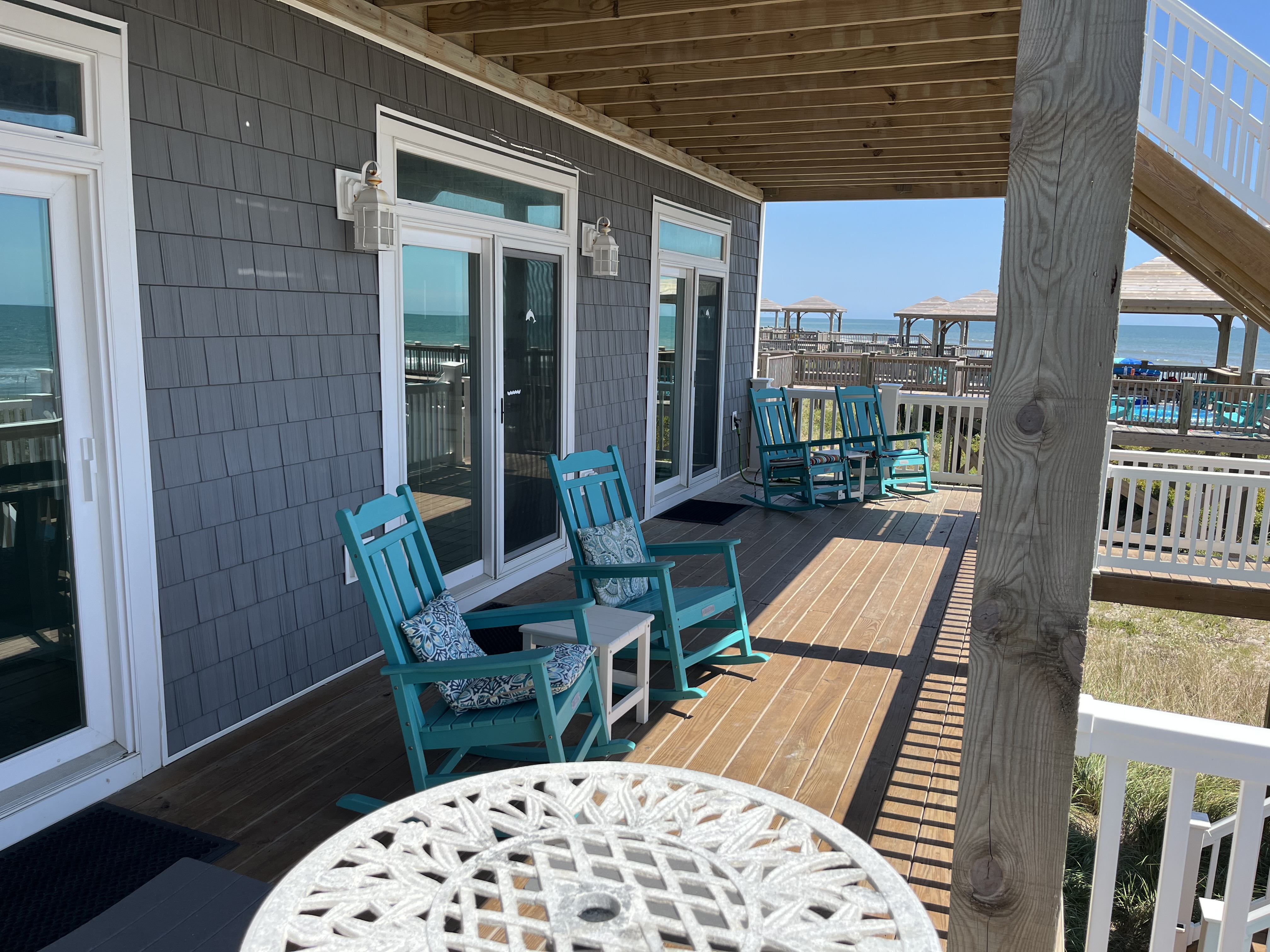 First Floor Deck looking North
