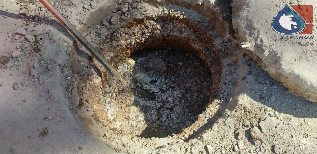 SONDEO EN CALLE IGNACIO VÁSQUEZ, COL. MILITAR