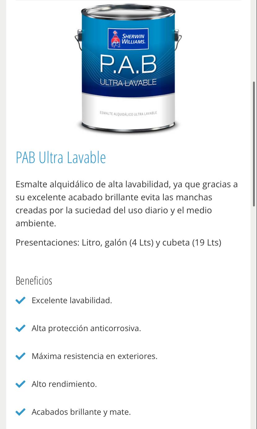 SHERWIN WILLIAMS Bienvenido