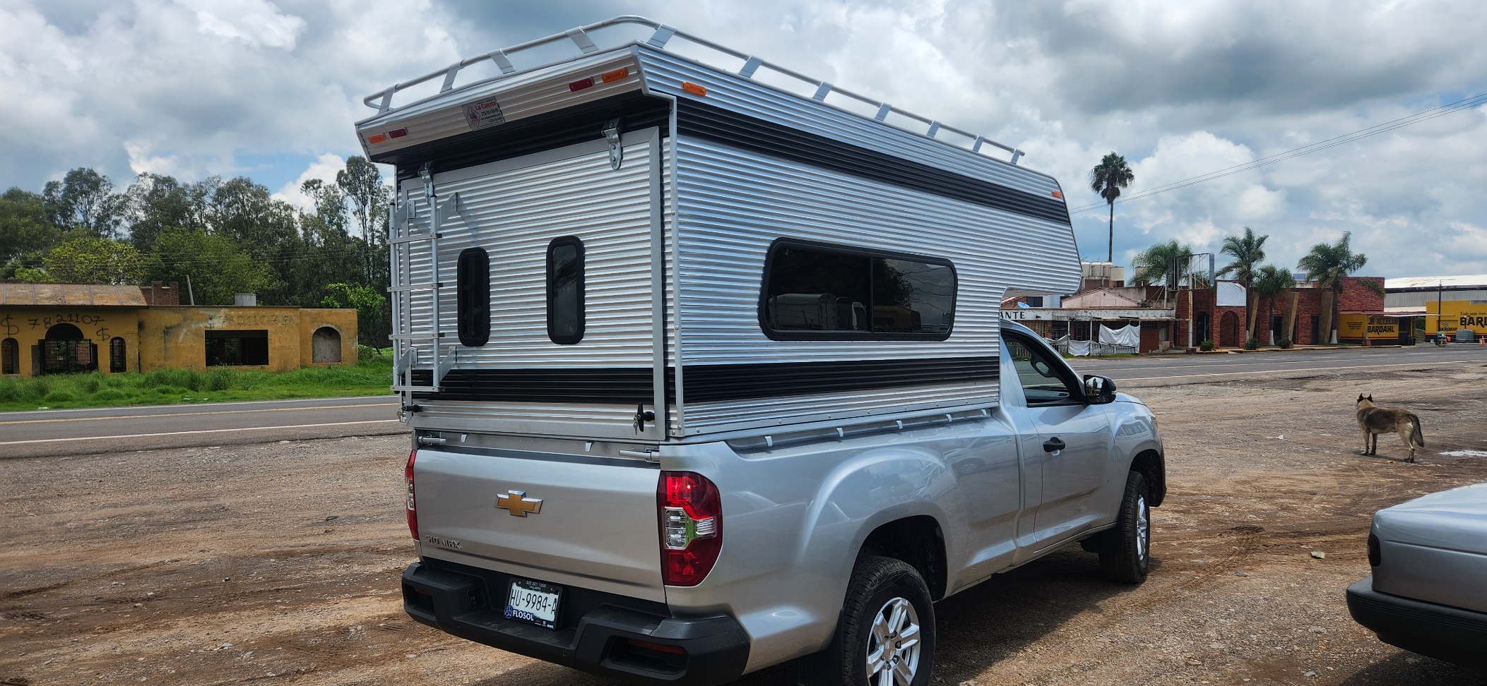 campers volado pick up de aluminio