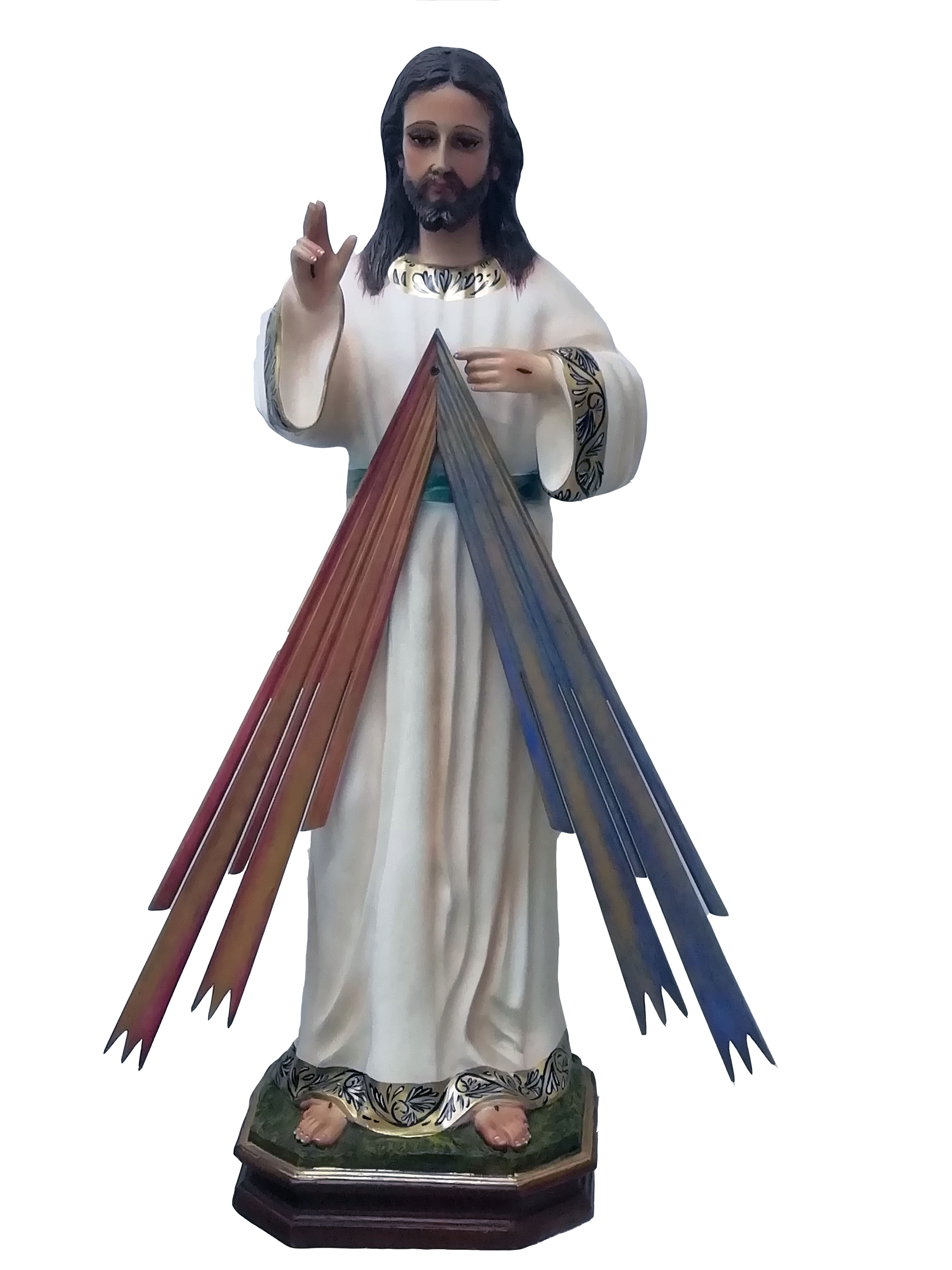 SEÑOR DE LA MISERICORDIA 1.10 MTS FIBRA DE VIDRIO