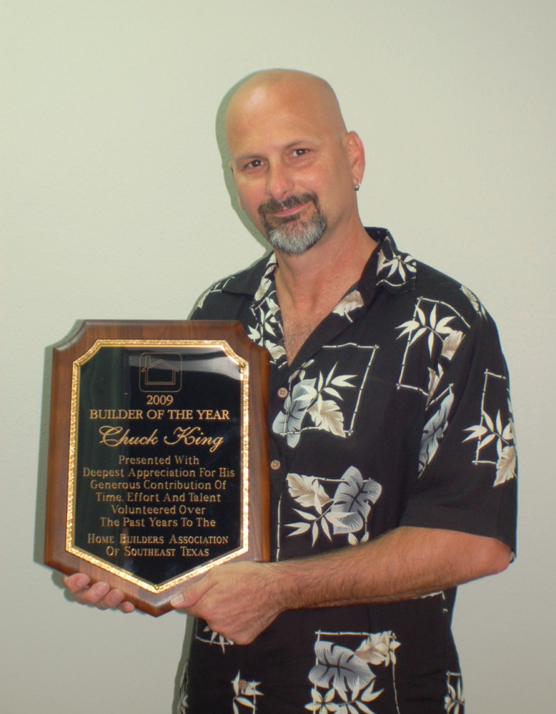 Builder of the Year for the Home Builders Association of Southeast Texas 2009