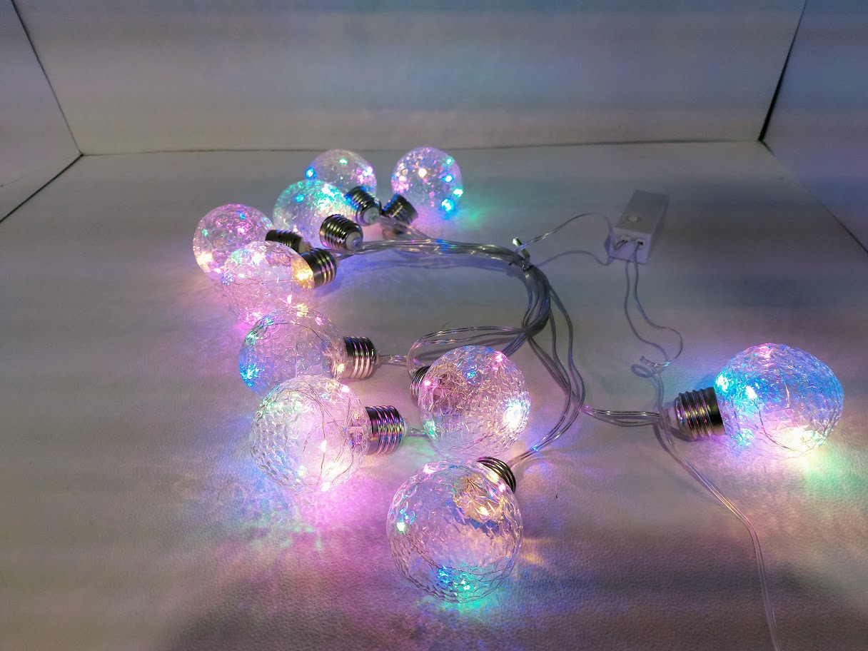 17286
SERIE DE LED RGB
MODELO BOMBILLAS TIPO ESFERAS